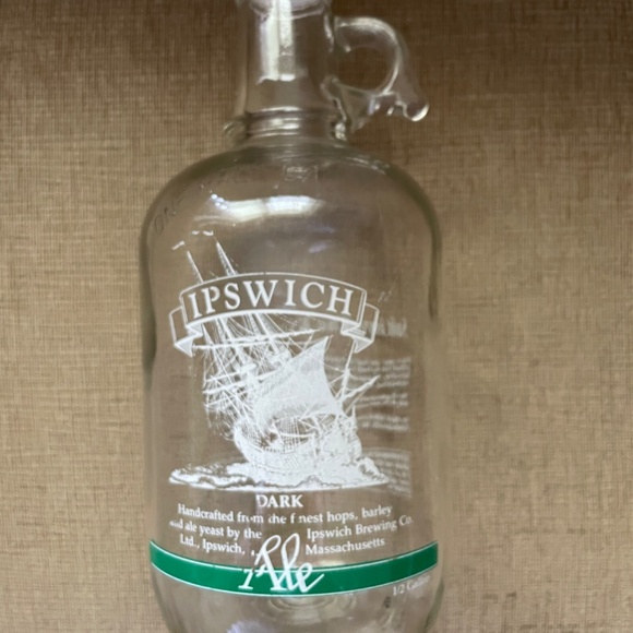 Ipswich Dark Air Brewing Bottle with Sailing Ship from the late 90's - Picture 14 of 14